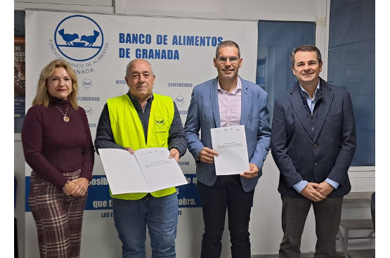 Ir a la noticia Aguasvira y el Banco de Alimentos de Granada refuerzan, un año más, sus lazos de colaboración.